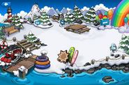 Rainbow Puffle Party