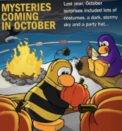 Zapowiedź Halloween Party 2010 w gazetce.
