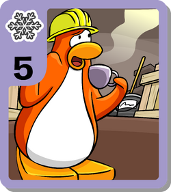 Topps Disney CLUB PENGUIN Power Card Jitsu Card # 9 Penguin Band 49/68