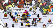 A Server where the Dark Black Penguin Glitch occurred