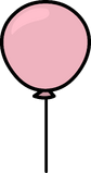 Pink Balloon sprite 005