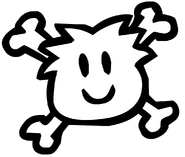 Puffle Jolly Roger symbol