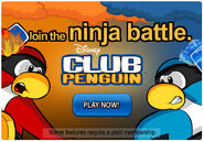 An advertisement from Miniclip's front page.