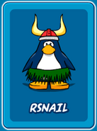 Rsnail's penguin saved on the Log In screen