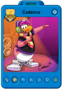 Cadence's new Player Card.