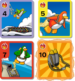 Club Penguin - Scored 25 Cards In 1 Card-Jitsu Game !!! ( Plus