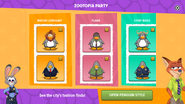 Zootopia Party app interface page 3
