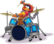 Animal on drums