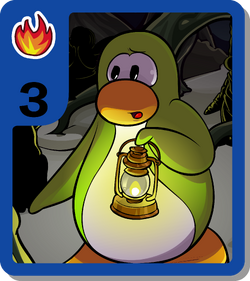 EPF Agents - 2011 Topps Club Penguin Card-Jitsu Water Second Wave