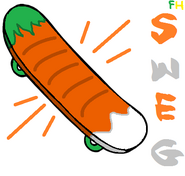 Carrots With Ranch Skateboard (023) (FurryHamster03's entry)