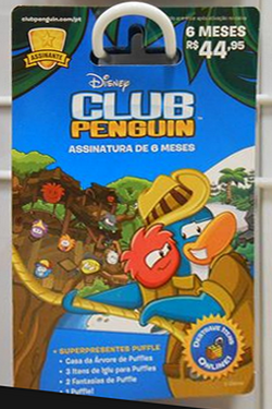 Membership card (unused) : r/ClubPenguin