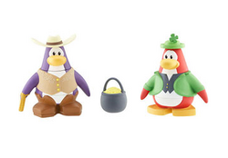 Disney Club Penguin Mix 'n Match Figure Packs with Coins & Cards