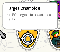 Target Champion stamp Club Penguin Wiki Fandom