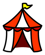 Circus Tent pin