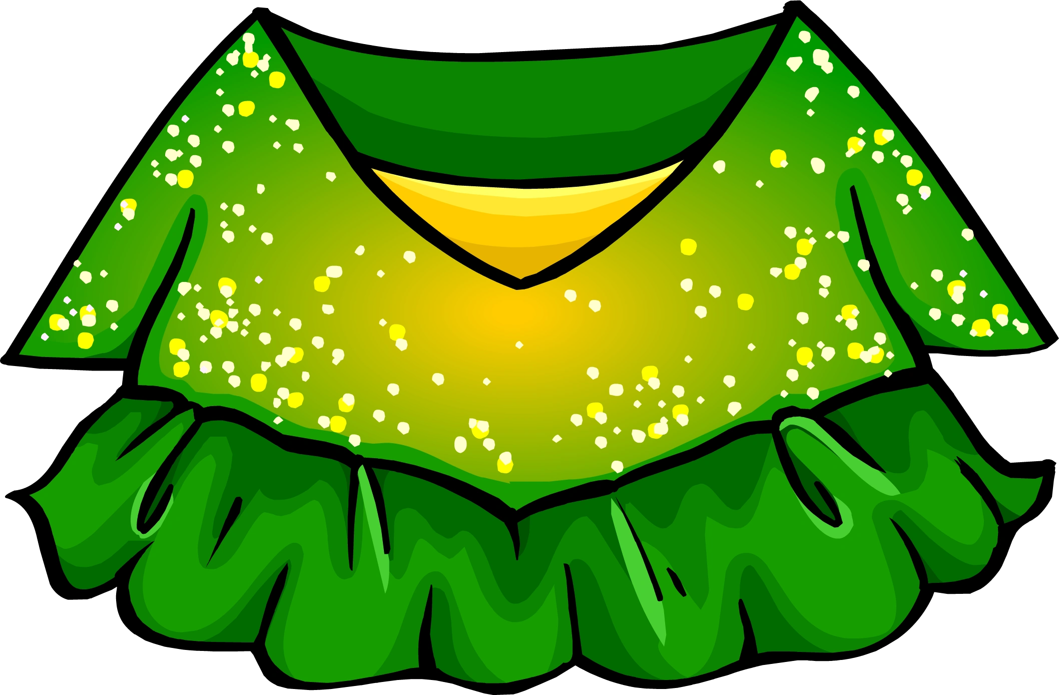 Green Figure Skating Dress | Club Penguin Wiki | Fandom