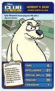 #NNO13 - Herbert P. Bear card.