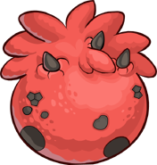 Huevo de Tricerapuffle Rojo