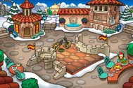 Fuerte Nevado Durante Los Muppets Gira Mundial
