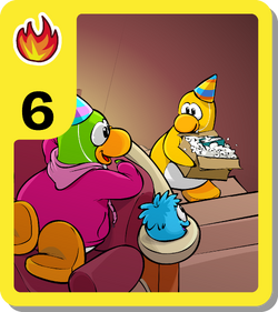 EPF Agents - 2011 Topps Club Penguin Card-Jitsu Water Second Wave