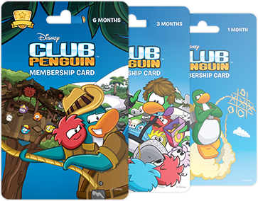 Membership card (unused) : r/ClubPenguin