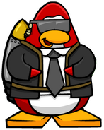 Jet Pack Guy before he was a main character of Club Penguin.