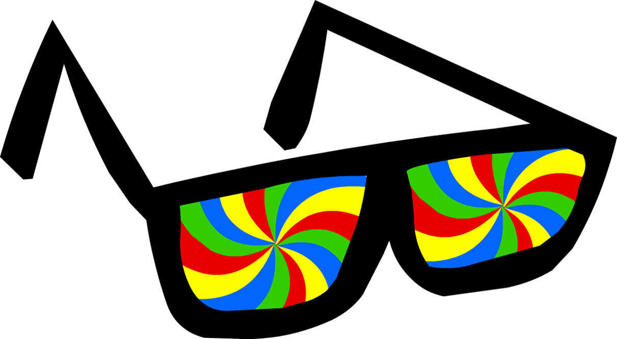 Anteojos de colores hot sale
