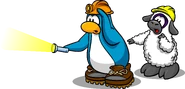 CPT 223 miners searching.png (381 KB) As seen in issue 223 of the Club Penguin Times, along with the Miners Helmet, Hard Hat, Big Bad Wool Suit, and Big Bad Wool Hooves