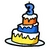 612px-3rd Anniversary Cake Pin