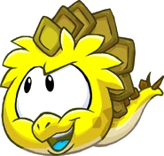 Estegopuffle Amarillo