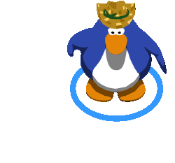 Straw Hat penguin spinning Rosebud1234's Club Penguin Pix & Animations and More!
