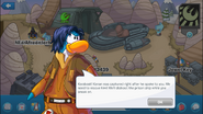 Club Penguin App Ezra second message