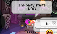 Cadence spotted at the Backstage!.