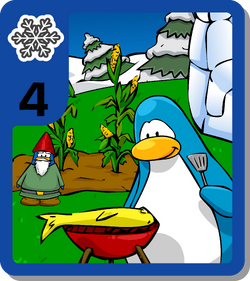 Club Penguin Card-Jitsu Trading Cards - Crispy Boy 