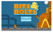 The startup screen of Bits and Bolts