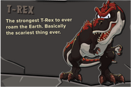 Black T-Rex Descripition