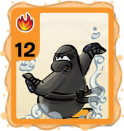 A quite common rank 12 card (given to players in the Fire Booster Deck)