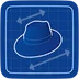 Blueprint pressHat icon