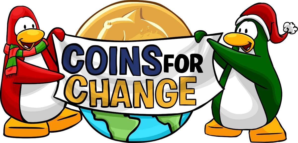 Coins for Change Club Penguin Wiki Fandom