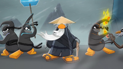 🔴Festa Ninja e Visita do Sensei! - Club Penguin Avalanche 