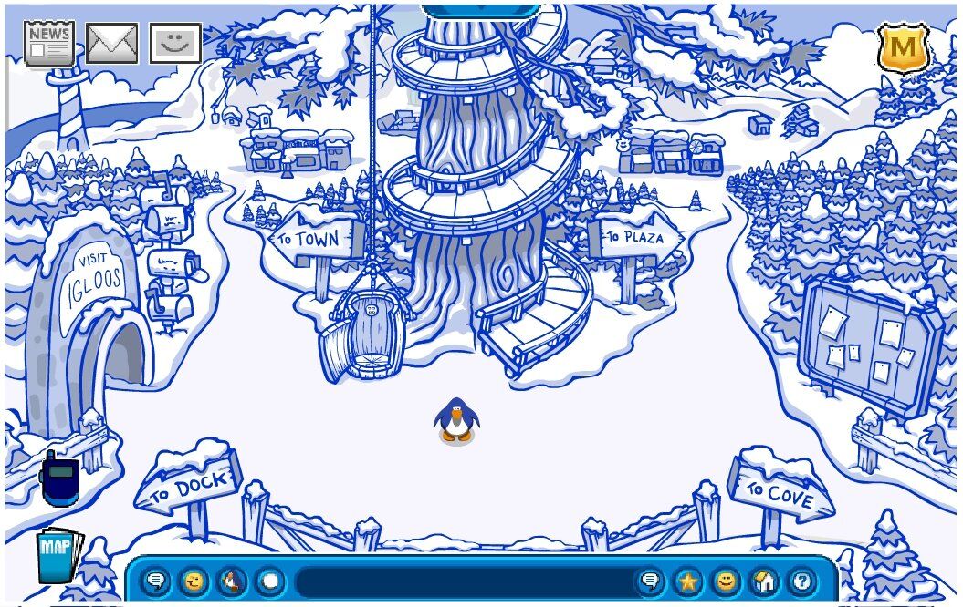 Club Penguin: Welcome Room! 