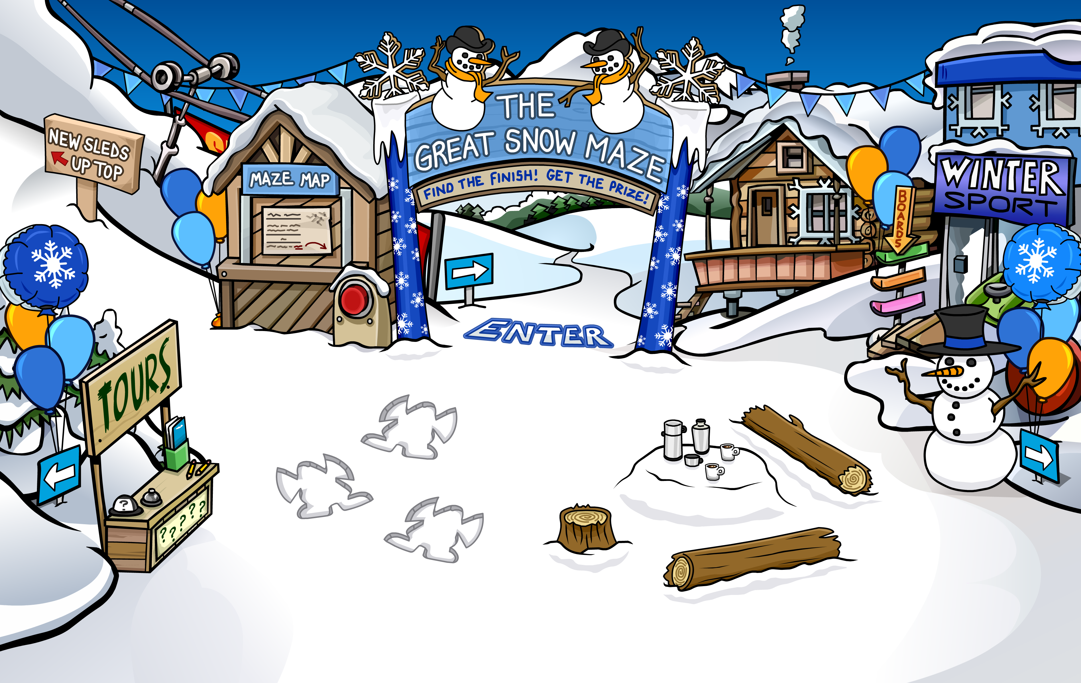 All Parties and Events in Club Penguin 2010