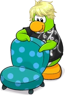 As seen in issue 253 of the Club Penguin Times, along with The Sunburst and a piece of Custom Furniture