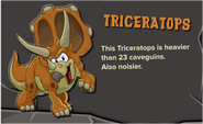 Orange Triceratop