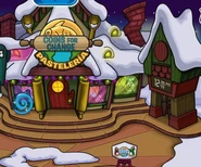 The exterior of the Cookie Shop