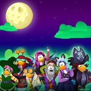 A Halloween wallpaper for Android devices