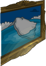 Lodge Attic Iceberg Painting