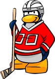 As seen in the Yearbook 2005-2006, along with the Hockey Helmet and Red Hockey Jersey