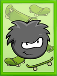 Black Puffle Poster