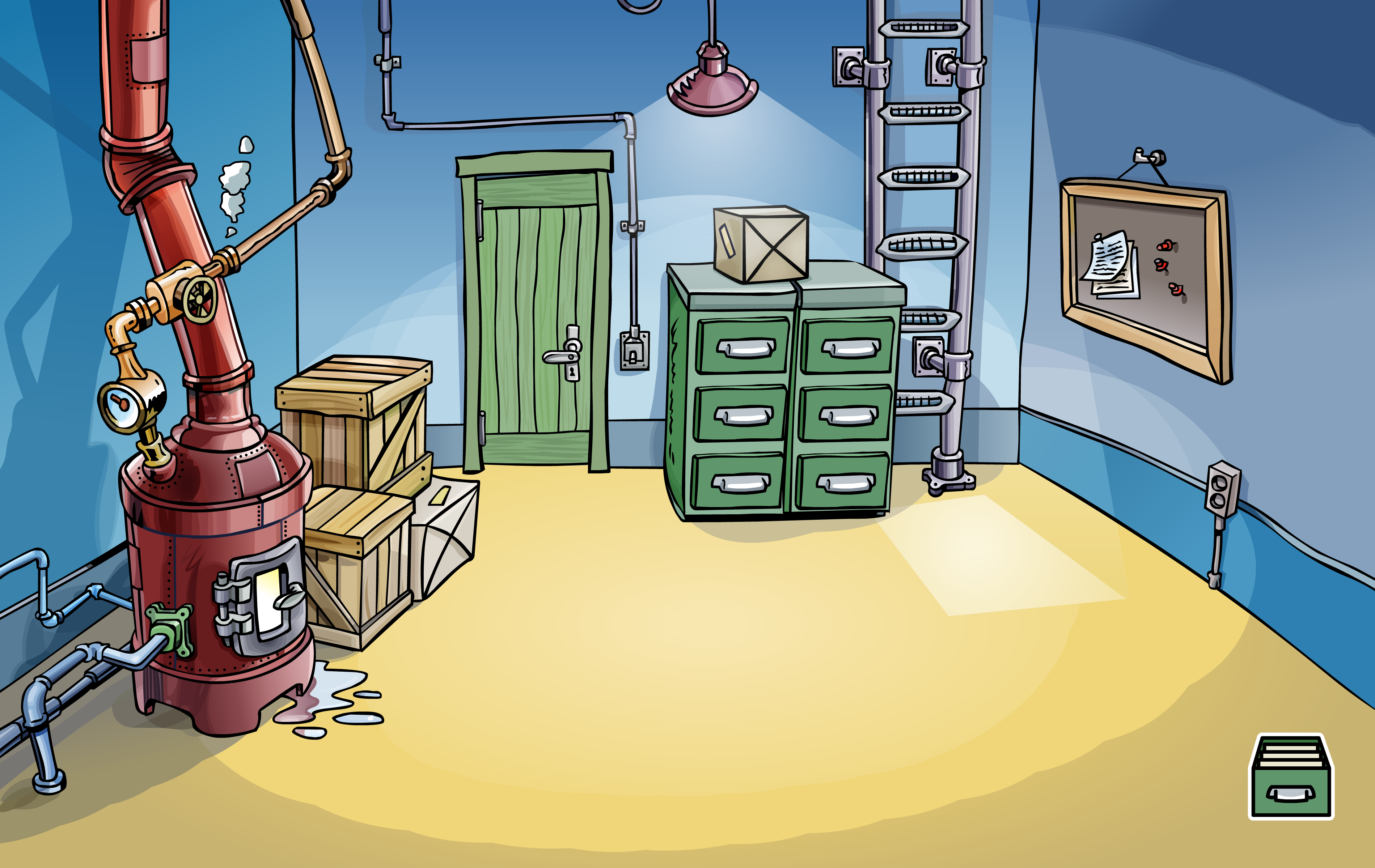 Book Room, Club Penguin Wiki