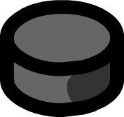 The ice hockey puck